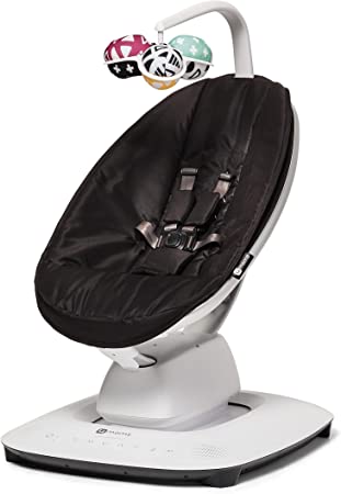 Photo 1 of 4moms MamaRoo Multi-Motion Baby Swing, Bluetooth Enabled with 5 Unique Motions, Black
