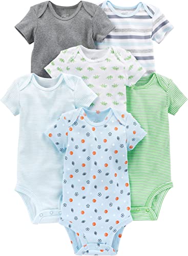 Photo 1 of Simple Joys by Carter's Baby Boys' Short-Sleeve Bodysuit, Pack of 6
24 month