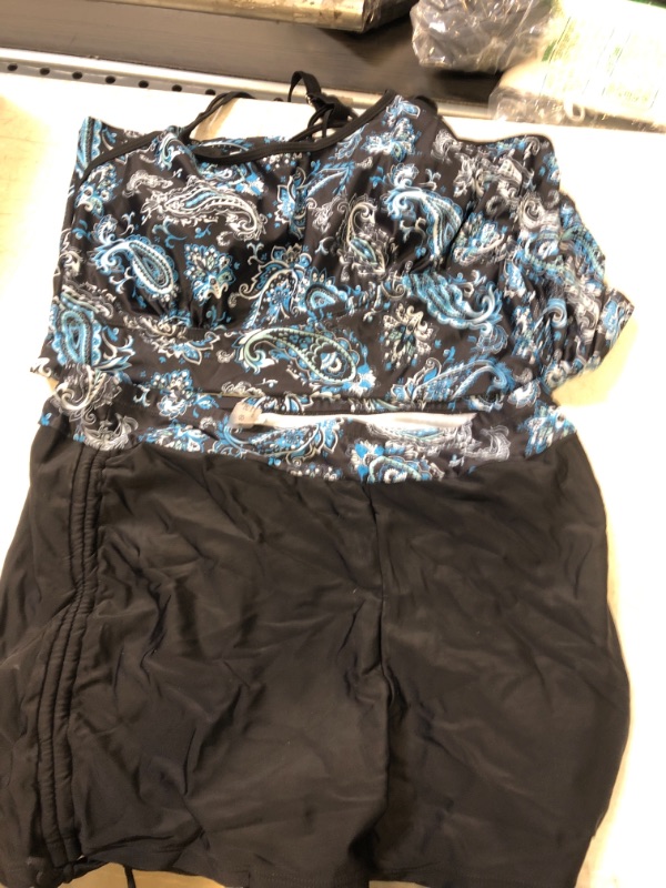 Photo 1 of 2 piece womens bathing suit size xl 