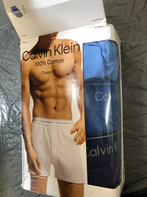 Photo 2 of Calvin Klein Men's Cotton Classics Multipack Knit Boxers XL 