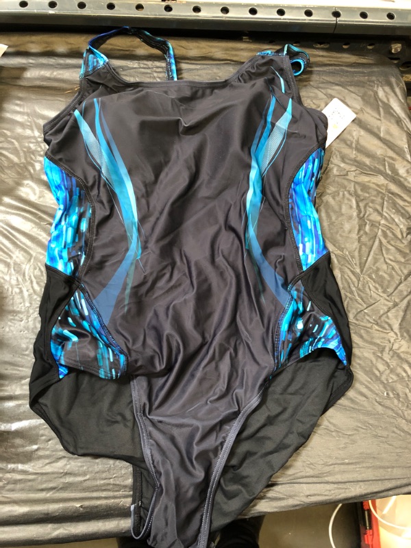 Photo 1 of BLACK AND BLUE SWIMSUIT SIZE XL