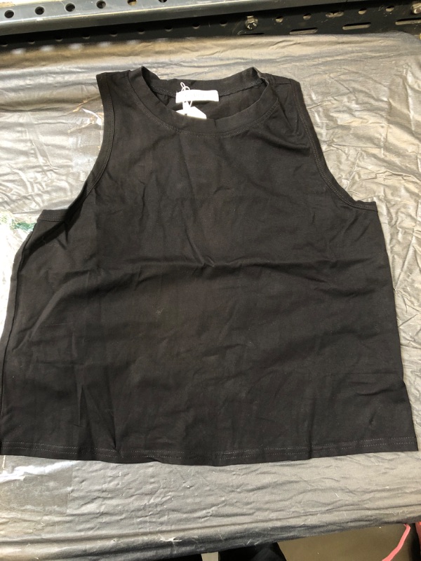 Photo 1 of Black Sleeveless Shirt Small 