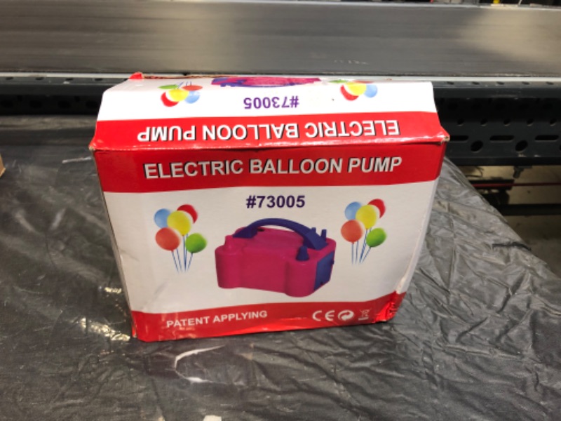 Photo 1 of Growsun Balloons Pump Kit Electric Balloon Garland Arch Kit Air Blower Inflator for Party Decoration w/Ballons Tape Strip Rose Red
