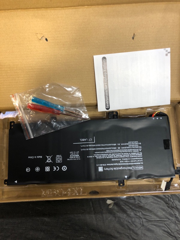 Photo 1 of MB04XL Battery Replacement for HP Envy X360 Convertible M6-AQ000 M6-AQ105DX M6-AQ003DX M6-AQ103DX M6-AR004DX M6-AQ105DX 15-AQ 15-AQ005NA AQ101NG AQ015NR AQ273CL AQ173CL 15t-AQ200 843538-541 844204-850
