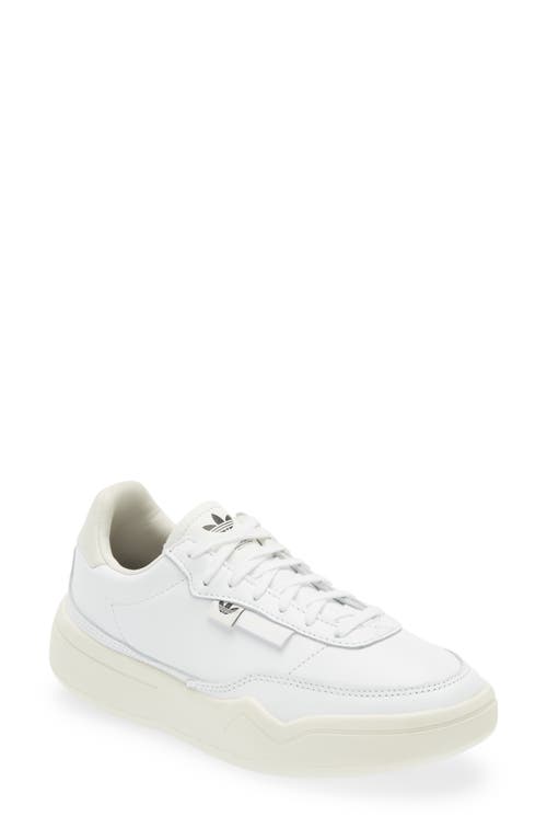 Photo 1 of Adidas Her Court Sneaker in White/crystal White at Nordstrom, Size 7.5
