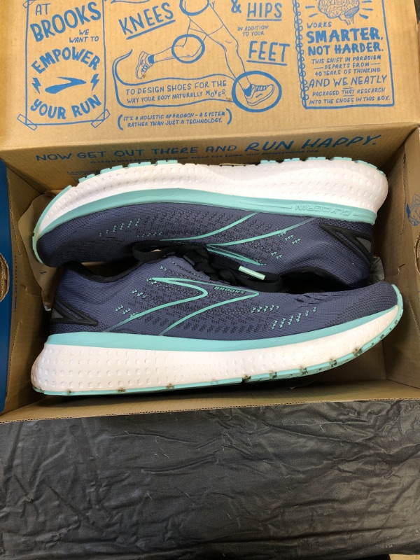 Photo 2 of Brooks Women's Glycerin 19 Nightshadow-Black-Blue / 8.5