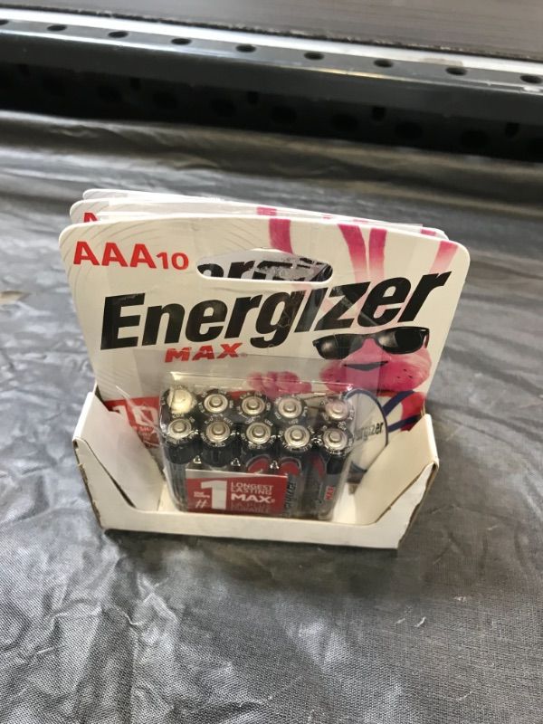 Photo 1 of 3 Packs Energizer MAX  AAA (10 each pack) 