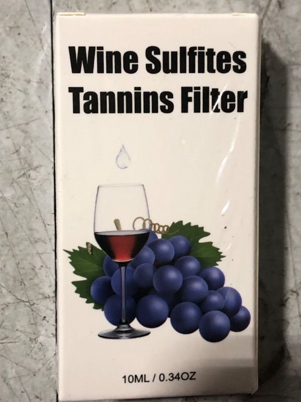 Photo 1 of  Wine Sulfites Tannins Filter Drops, 1pk