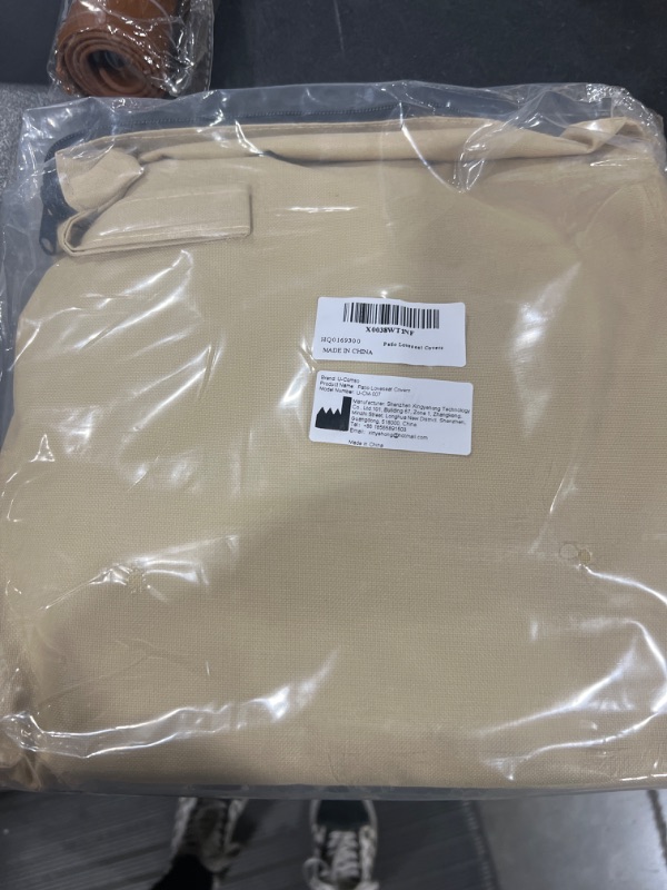 Photo 1 of ?Upgraded? Heavy Duty 600D Patio Furniture Sofa Covers, U-COMSO 2-Seater Outdoor Furniture Cover Waterproof for Sofa Loveseat Couch (60" W×34" D×30" H)