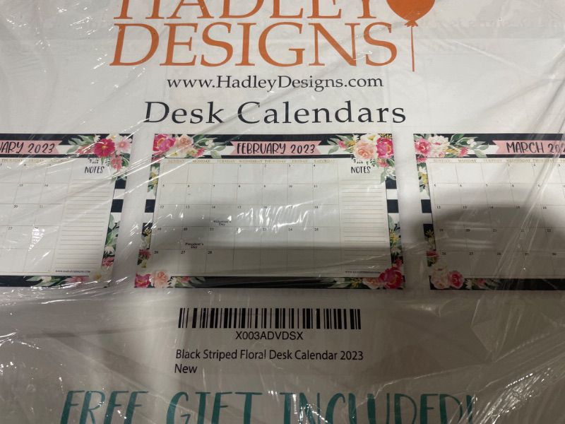 Photo 2 of Floral Teacher Desk Calendar 2023-2024 - Academic Desk Calendar 2023-2024, 2023 Large Desk Calendar School Year 2023-2024, Calender 2023 Desk Calendar July 2023-2024, Desktop Calendar 2023-2024