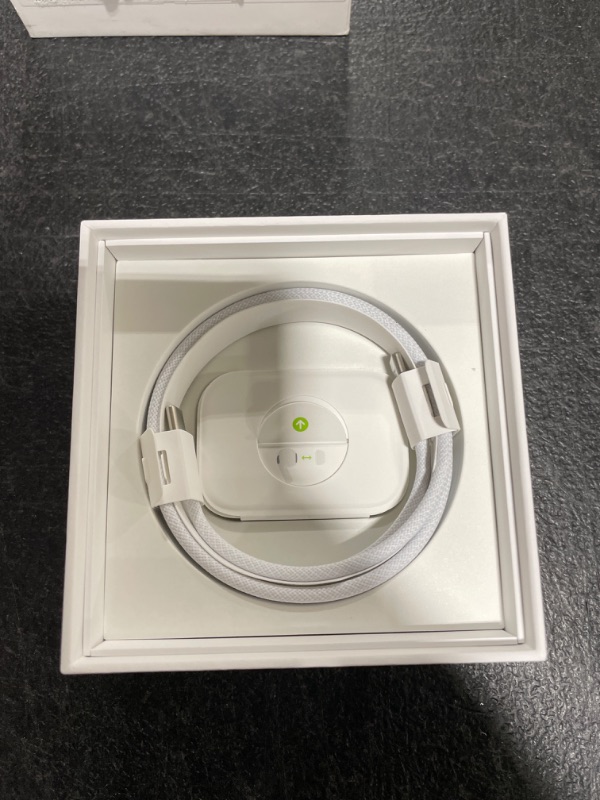 Photo 3 of Apple AirPods Pro (2nd Generation) Wireless Ear Buds with USB-C Charging, Up to 2X More Active Noise Cancelling Bluetooth Headphones, Transparency Mode, Adaptive Audio, Personalized Spatial Audio USB-C Without AppleCare+ - OPENED FOR PICTURES 