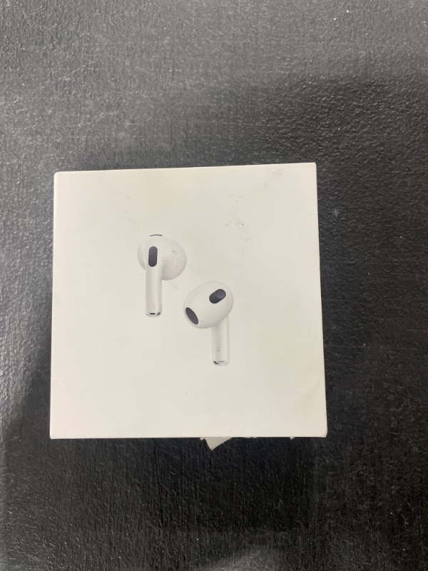 Photo 5 of Apple AirPods with Lightning Charging Case (3rd Generation) - SEALED - OPENED FOR PICTURES