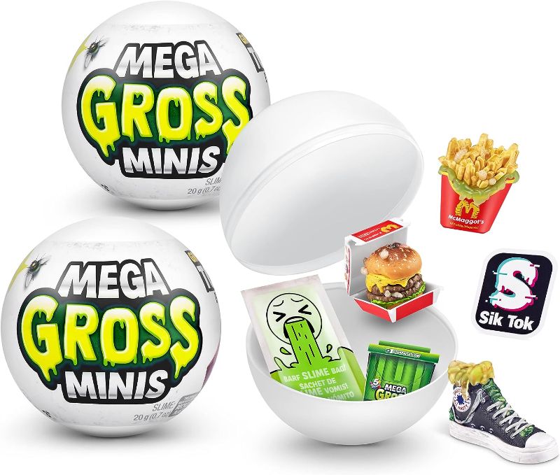 Photo 1 of 5 Surprise Mega Gross Minis by ZURU Boys Mystery Collectible Minis Brands Parody, Toys for Boys and Girls 3+,  