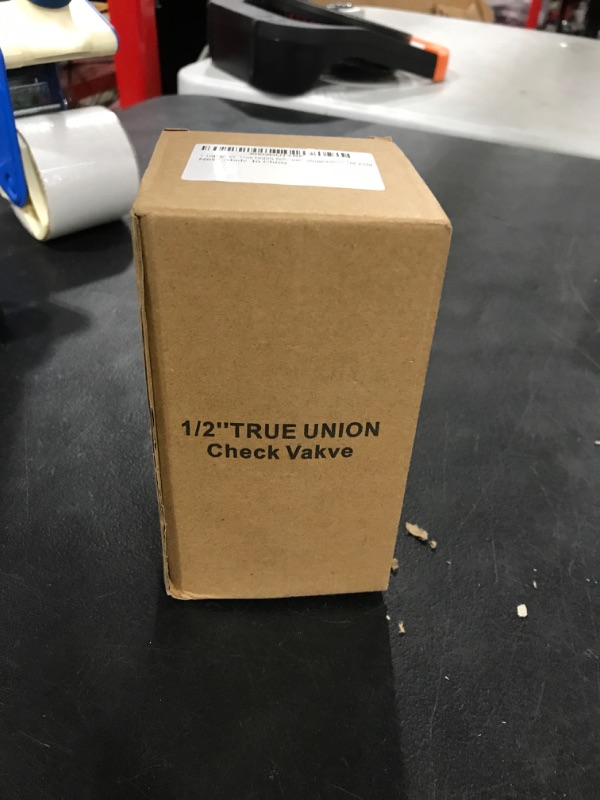 Photo 2 of 1 1/4" UPVC True Union Schedule 80 Ball Check Valve with Full Port,UPVC Plastic Double Union Non Return Valves,1 inch Socket X Socket, with EPDM Seals for irrigation, pool, aquarium (1 1/4 inch) 