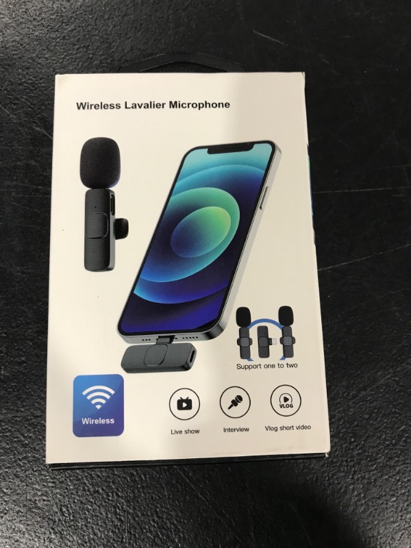 Photo 2 of BYSON Wireless Lavalier Microphone for Type-C Android Phone, USB-C Lavalier Microphone for Smart Phone, YouTube, TikTok, Live Stream, Noise Reduction Plug-Play Auto-Sync(NO APP or Bluetooth Needed)