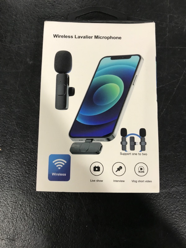 Photo 2 of BYSON Wireless Lavalier Microphone for Type-C Android Phone, USB-C Lavalier Microphone for Smart Phone, YouTube, TikTok, Live Stream, Noise Reduction Plug-Play Auto-Sync(NO APP or Bluetooth Needed)