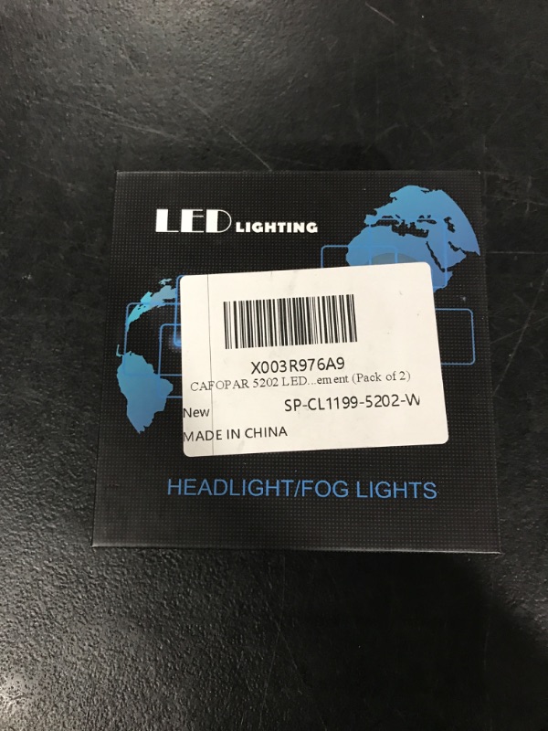 Photo 1 of CAFOPAR 5202 PS24W LED Fog Light Bulbs 12000 Lumen 300% Brighter Plug And Play, 5202 PS19W 12085 PS24W Daytime Running Lights Replacement LED Bulb