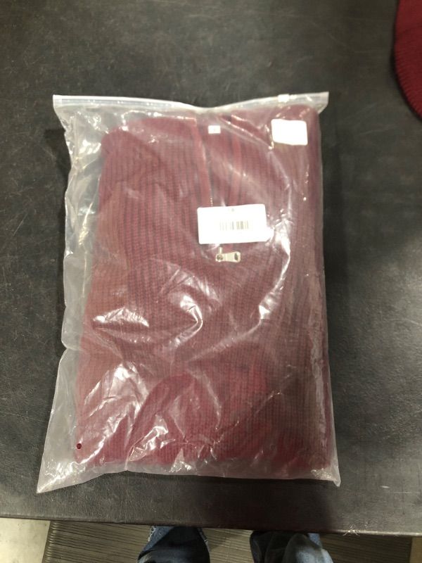 Photo 1 of CARACILIA OVERSIZE JIUHONG WINE RED SIZE SMALL