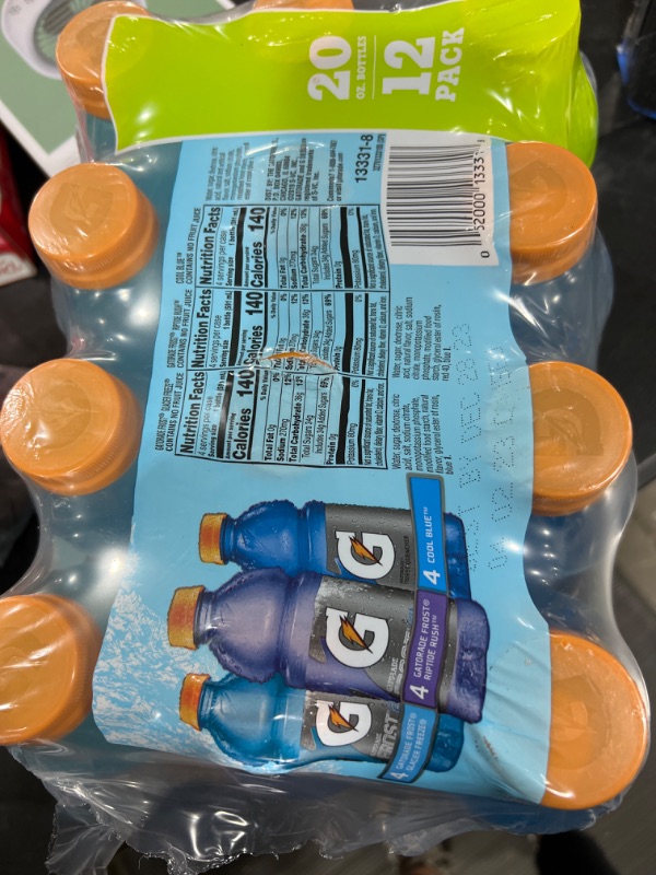 Photo 2 of Gatorade Original Thirst Quencher 3-Flavor Frost Variety Pack BB DEC 28 2023