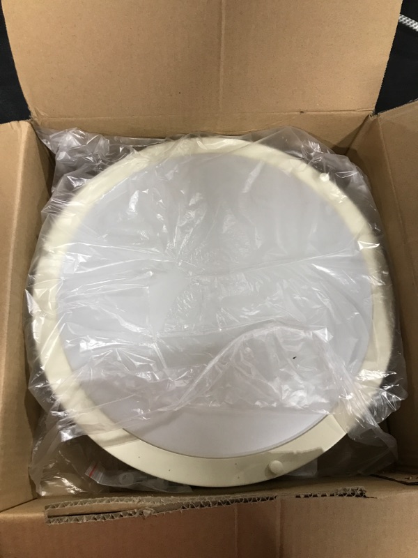 Photo 1 of Drosbey 36W LED Flush Mount Ceiling Light Fixture, Ceiling Lights for Bedroom, Kitchen, Bathroom, Hallway, Super Bright 3200 Lumens, 4000K Neutral White (Cream Color)