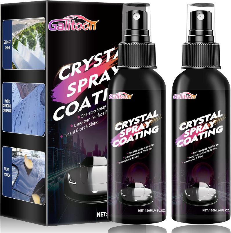 Photo 1 of 
Ceramic Car Coating Spray, High Gloss Ceramic Coating for Cars