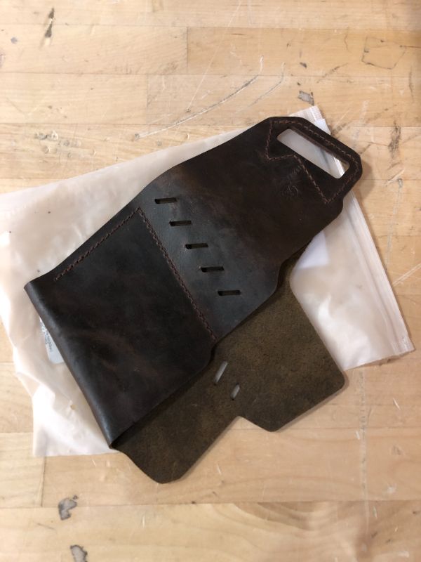 Photo 1 of 2 Pack Universal IWB Gun Holster for Concealed Carry, Inside The Waistband Pistols Holsters, Fits All Firearms S&W M&P Shield 9/40 Taurus PT111 G2 Sig Sauer P320 Glock 17 19 26 27 42 43 Right 2 Pack(1 Magazine Pouch Plus 1 IWB Holster)