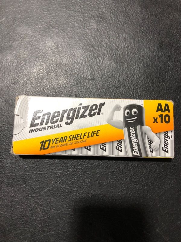 Photo 2 of Energizer IND AA/LR6 DP10 636105 PK10 10 Count (Pack Of 1)