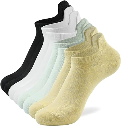 Photo 1 of DOKUTOKU Women's Athletic Ankle Socks, No Show Low Cut Casual Socks, Cozy Soft Tab Running Socks, Cotten Socks for Women
