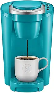 Photo 1 of Keurig K-Compact Coffee Maker, Single Serve K-Cup Pod Coffee Brewer, Turquoise
