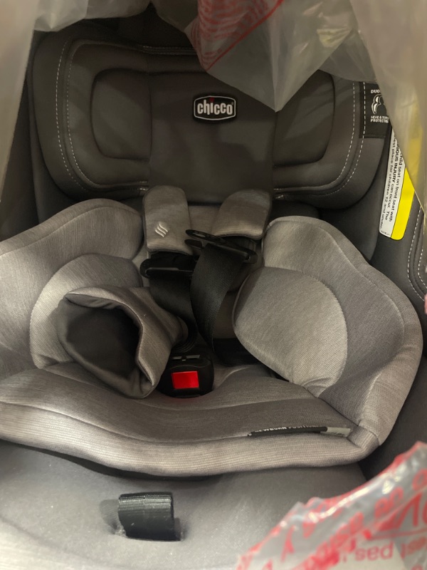 Photo 5 of Chicco NextFit Max ClearTex Convertible Car Seat| Rear-Facing Seat for Infants 12-40 lbs. | Forward-Facing Toddler Car Seat 25-65 lbs. | Baby Travel Gear | Cove/Grey Cove/Grey NextFit Max ClearTex