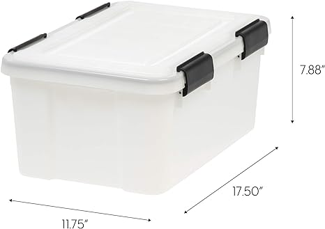 Photo 1 of 19 Quart WEATHERTIGHT Storage Box