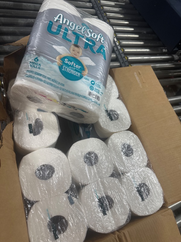 Photo 2 of Angel Soft® Ultra Toilet Paper, 36 Mega Rolls, 2-Ply Bath Tissue
