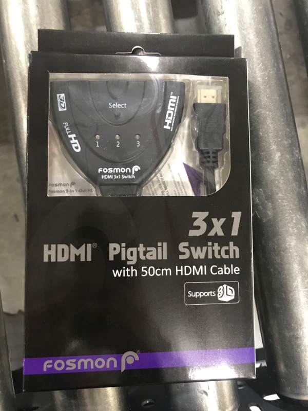 Photo 2 of Fosmon 3-Port HDMI Switcher