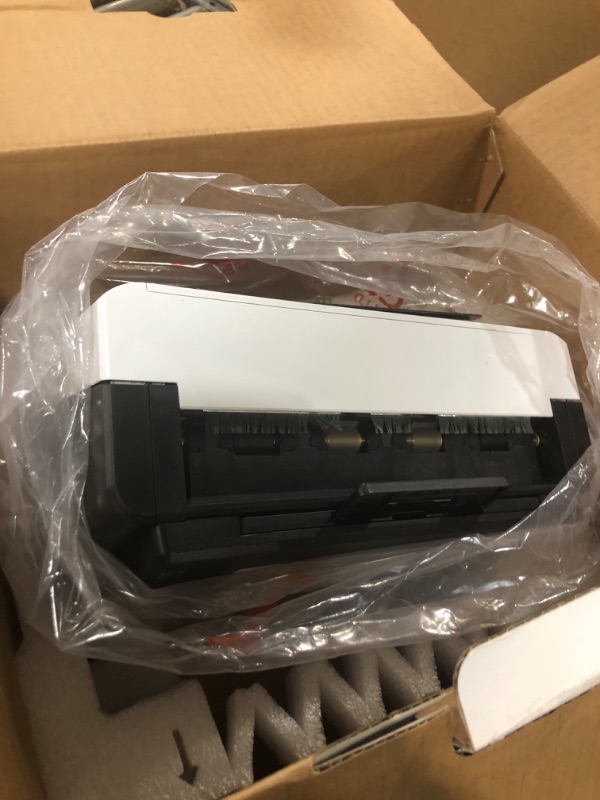 Photo 1 of Raven Pro Document Scanner - Huge Touchscreen, High Speed Color Duplex Feeder (ADF), Wireless Scan to Cloud, WiFi, Ethernet, USB, Home or Office Desktop White