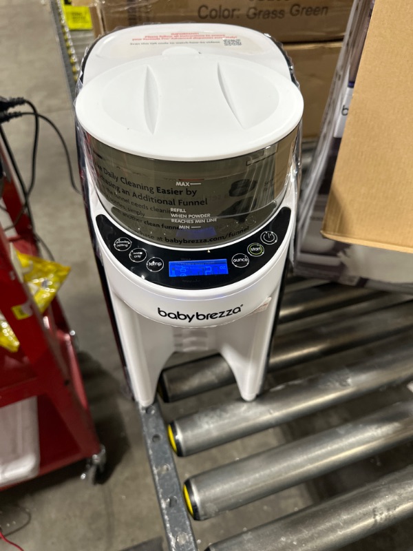 Photo 2 of New and Improved Baby Brezza Formula Pro Advanced Formula Dispenser Machine - Automatically Mix a Warm Formula Bottle Instantly - Easily Make Bottle with Automatic Powder Blending