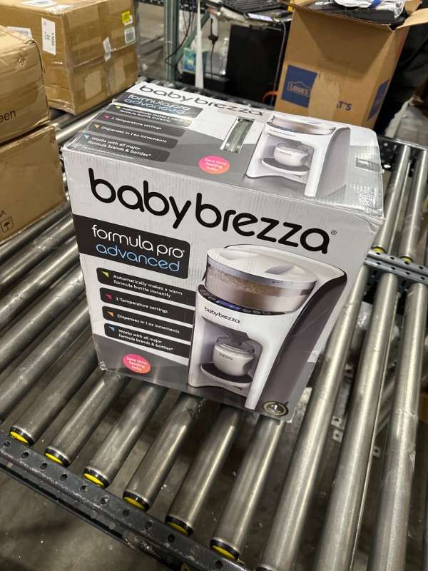 Photo 5 of New and Improved Baby Brezza Formula Pro Advanced Formula Dispenser Machine - Automatically Mix a Warm Formula Bottle Instantly - Easily Make Bottle with Automatic Powder Blending