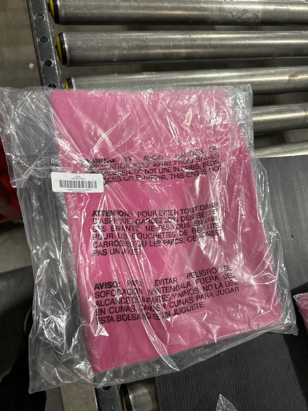 Photo 2 of Large Poly Mailers 14.5x19, Solid Pink Shipping Bags - Tear And Puncture Free Poly Bags - Water Resistant Mailing Bags - Packaging Bags For Small Business - 50 Count 14.5" x 19" (50Pck) pink