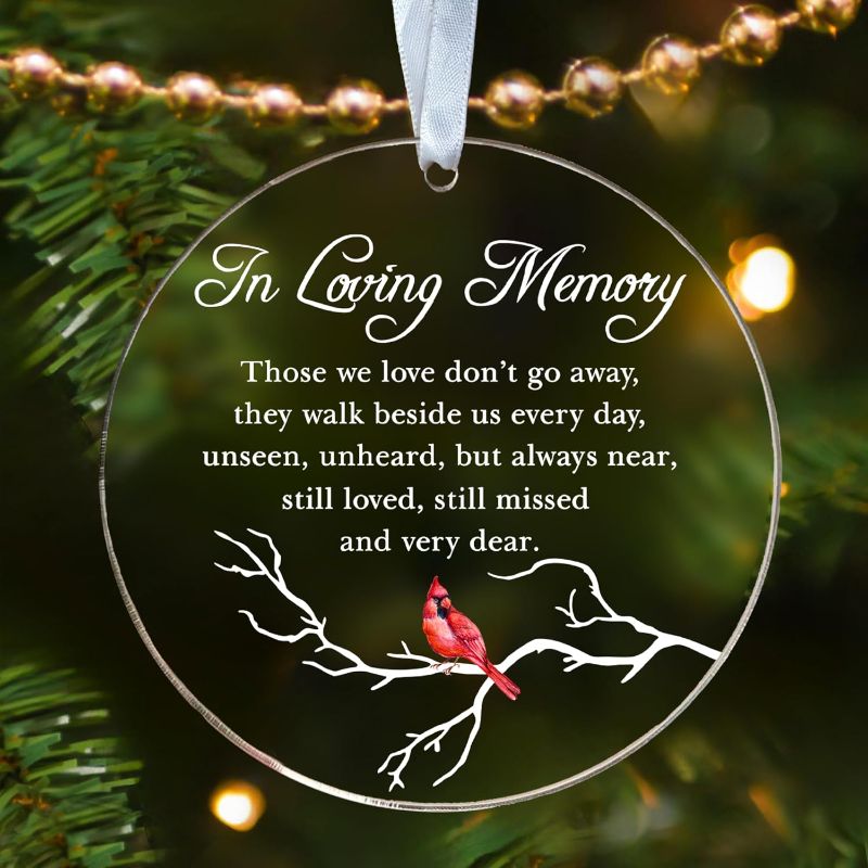 Photo 1 of 
Cardinal Christmas Ornaments - Memorial Gifts