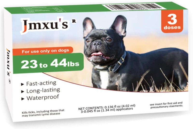 Photo 1 of 
Flea and Tick Prevention for Dogs, Dog Flea & Tick Control with Fipronil, Long-Lasting and Fast-Acting Topical Flea & Tick Treatment Drop