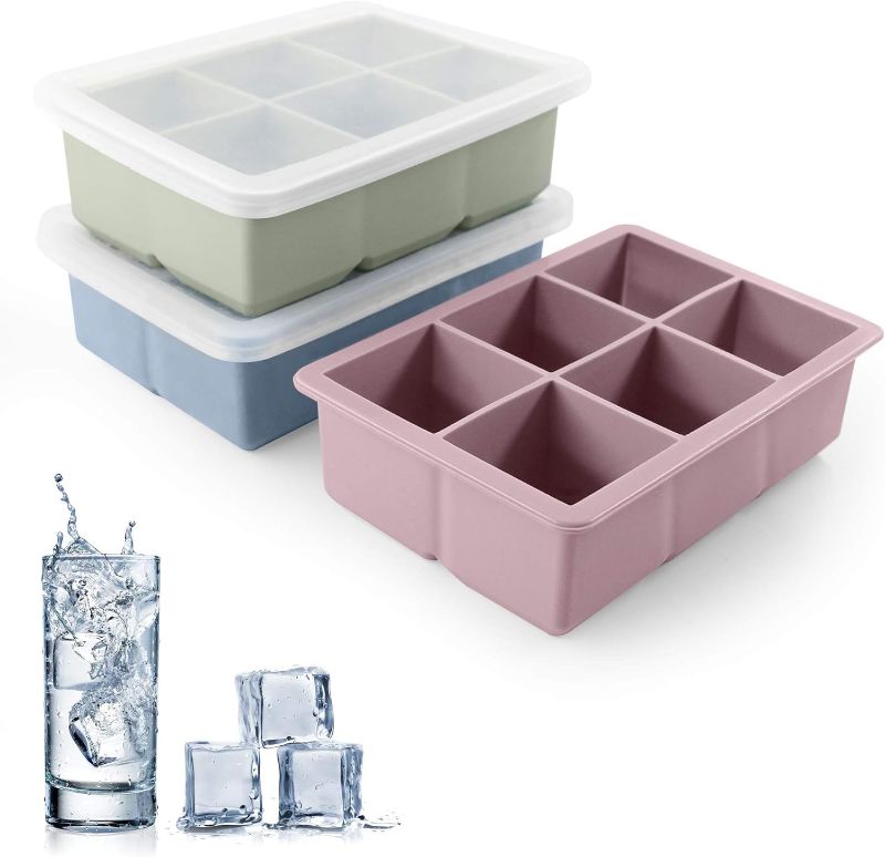 Photo 1 of 
Excnorm Ice Cube Trays 3 Pack