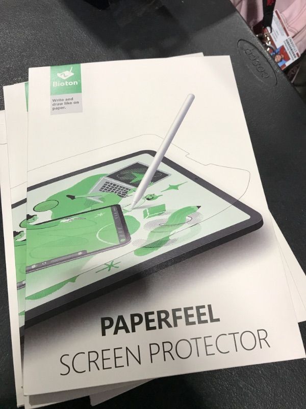 Photo 1 of Bioton [2 Pack] Paperfeel Screen Protector Compatible with iPad 10th Generation 10.9 inch (2022), [Touch Like Paper] [Anti-Glare] [Easy Installation] [Compatible with Apple Pencil]
