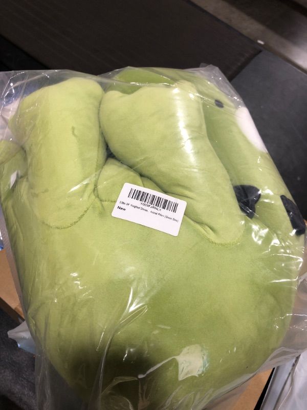 Photo 2 of 3.5lbs 24" Weighted Dinosaur Plush, Dino Stuffed Animal Pillow (Green Dino)
