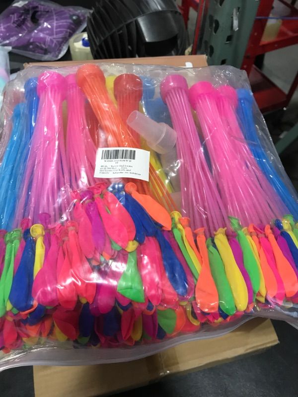 Photo 1 of 592 self filling water balloons- various colors