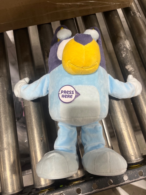 Photo 2 of Bluey Dance and Play 14" Animated Plush | Over 55 Phrases and Songs, Multicolor