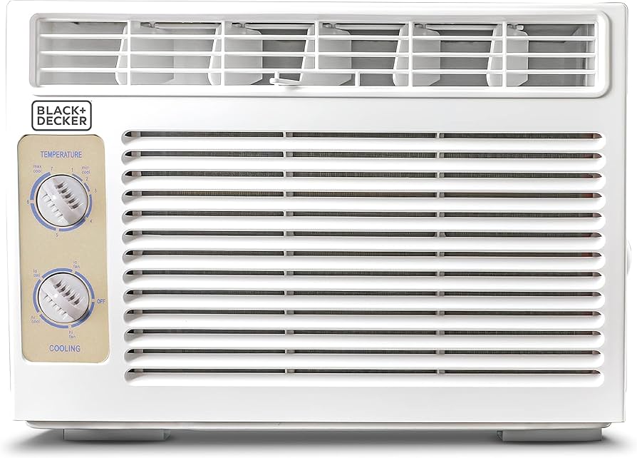 Photo 1 of BLACK+DECKER BD05MWT6 Window Air Conditioner 5000 BTU, Cools Up to 150 Square Feet White
