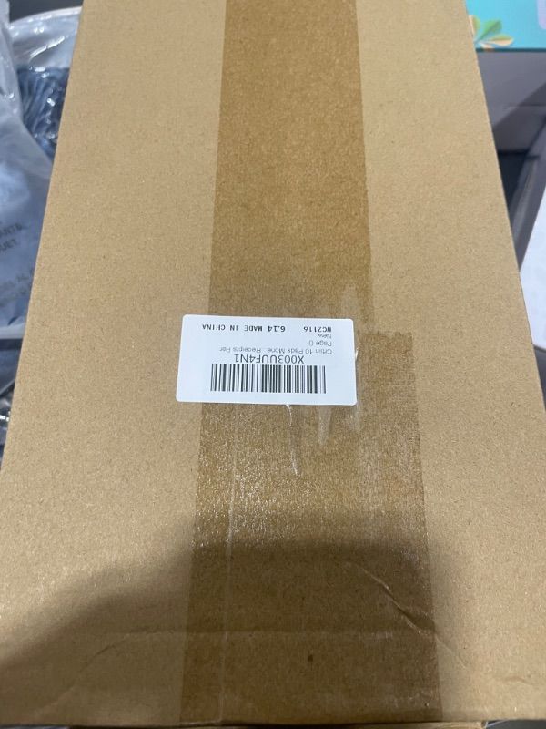 Photo 1 of Crtiin 10 Pads Money and Rent Receipt Book Bound Cover 2 Part Carbonless Receipt Book with Carbonless Copies Receipt Log Book 200 Sets Per Book 4 Receipts Per Page (5.25 x 11 inches/ 13.3 x 27.9 cm)
