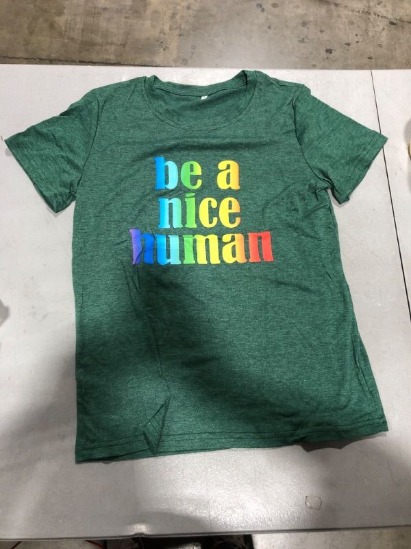 Photo 1 of Be A Kind Human T shirt  Small