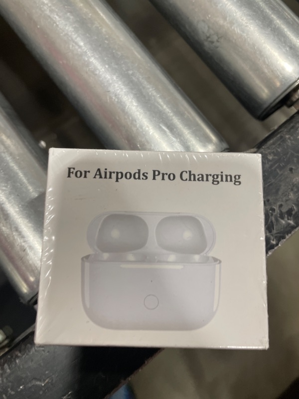 Photo 2 of Aibrisk AirPods Pro Charging Case Replacement Compatible with Pro 1st Generation, Only Airpod Wireless Charger Bluetooth Pairing Sync Button, no Airpods
