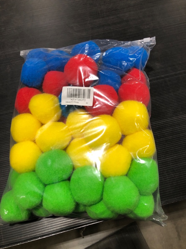 Photo 1 of 60 Pcs Reusable Water Balls, Fun Water Toys for Kids and Adults, Perfect for Outdoor Games and Activities, Great for Pool and Backyard Fun, Eco-Friendly Alternative to Water Balloons