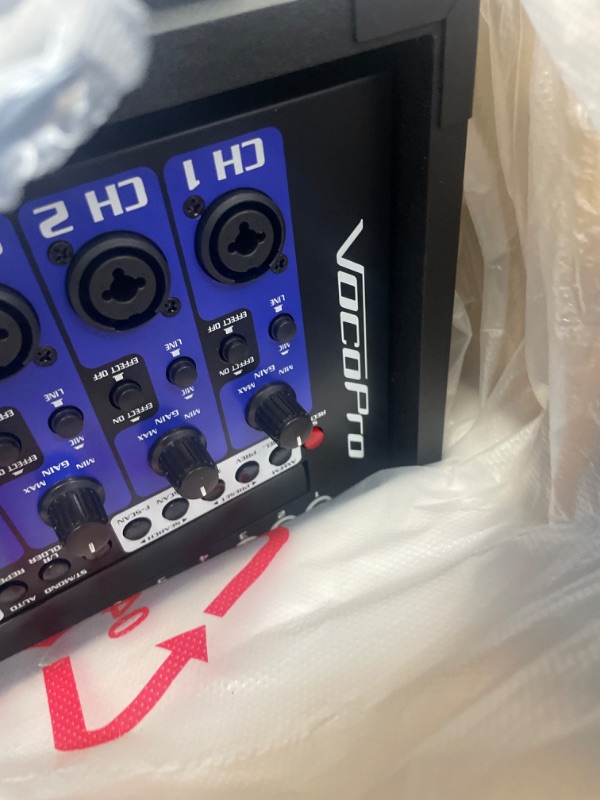 Photo 1 of VocoPro All-in- One Portable Karaoke System, Champion-Rec-200W 4-Ch PA w/Digital rec, 21.00 x 21.00 x 23.00 (CHAMPIONRECBASIC)